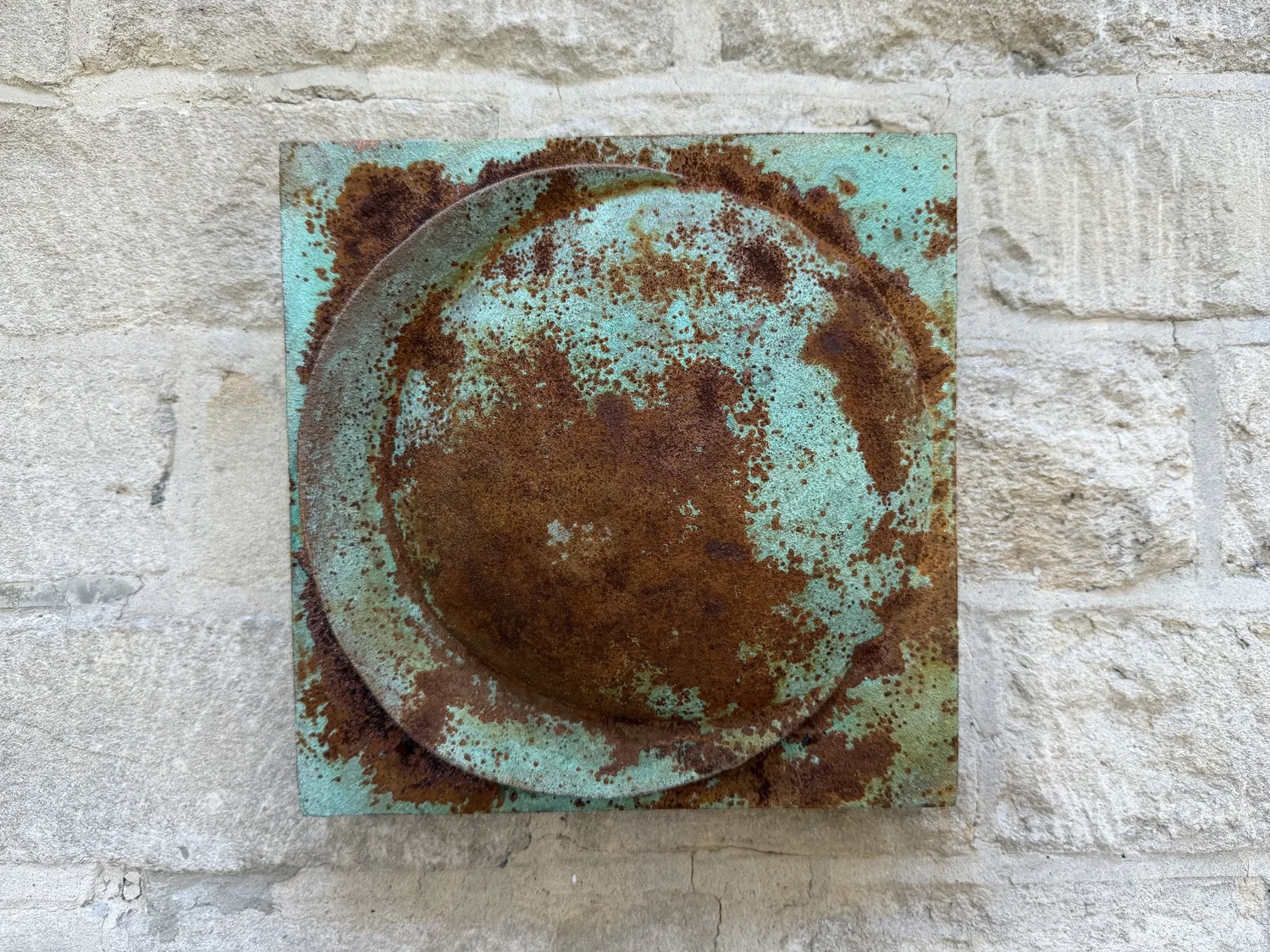 Crater Moon I - Verdigris and Rust - styling inspiration 1