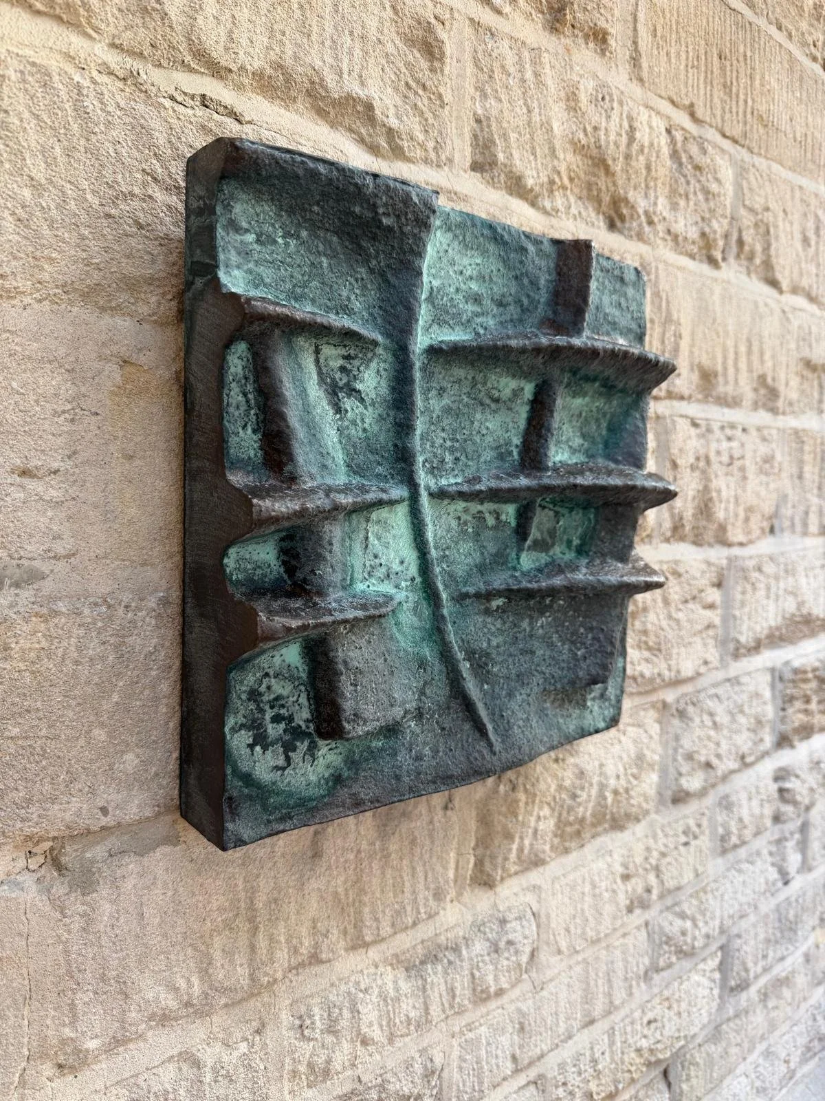 Strata Relief - Blue Wash Verdigris - styling inspiration 1