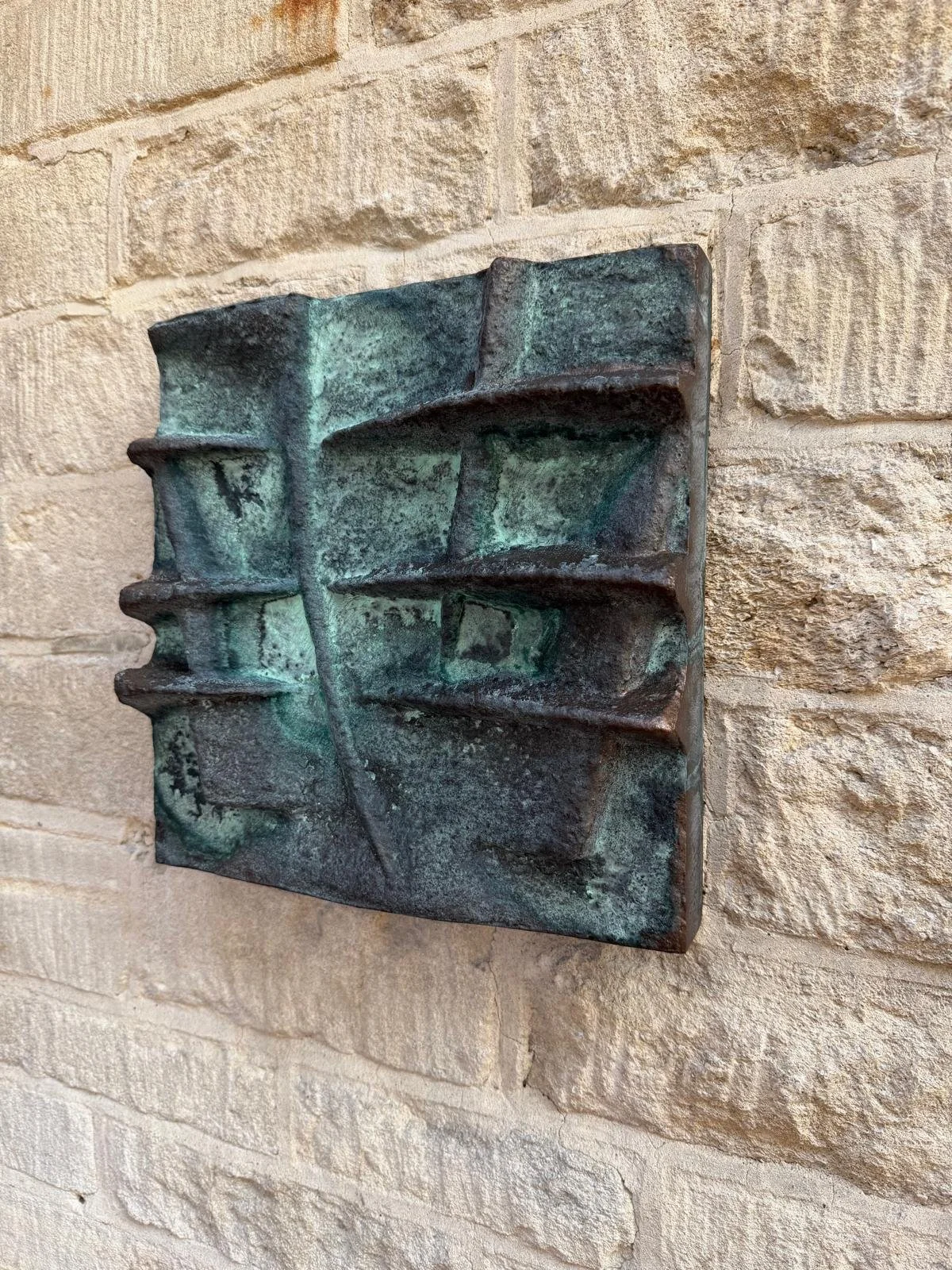 Strata Relief - Blue Wash Verdigris - styling inspiration 2