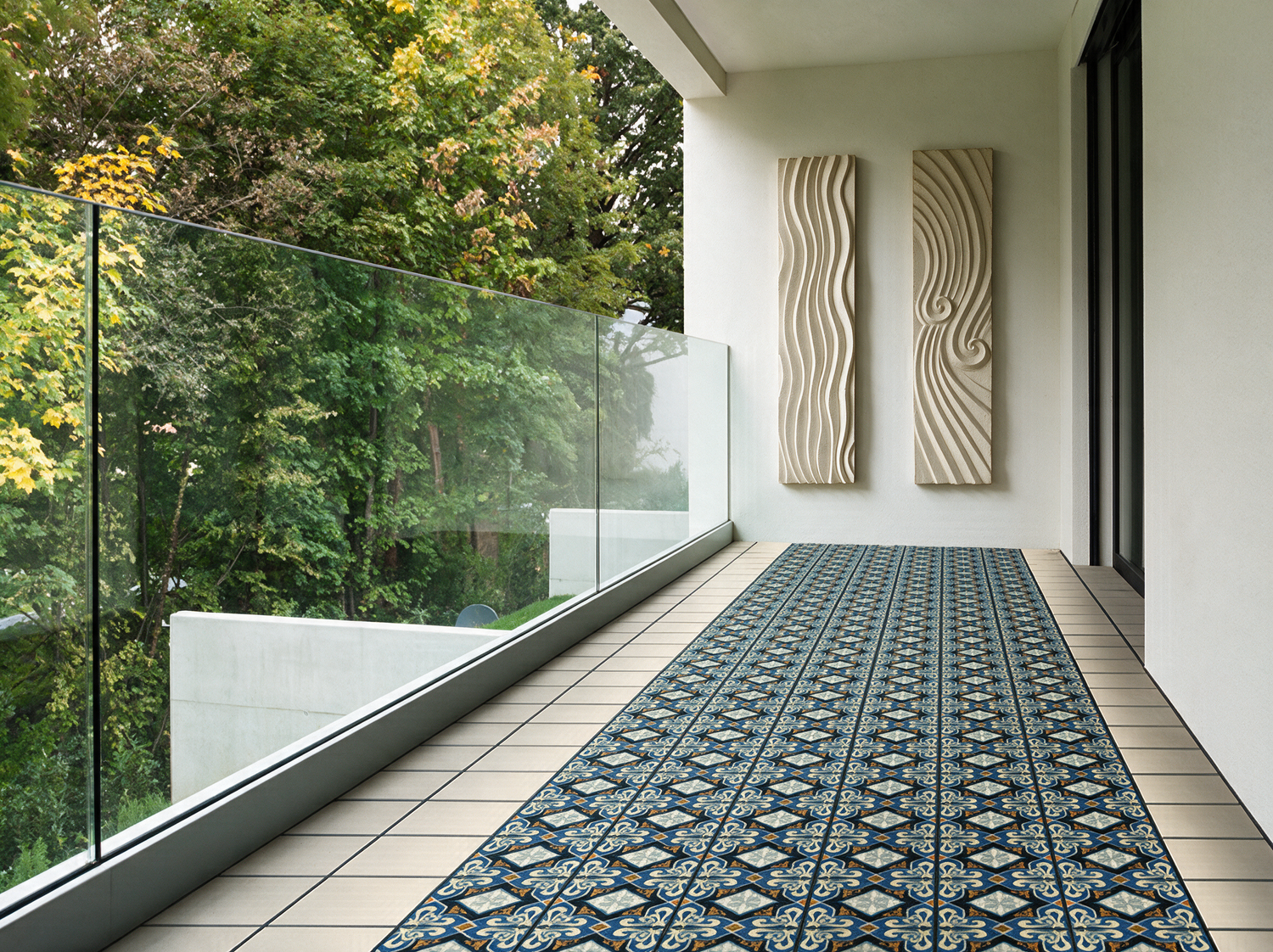 Deco Dune Wave - White - styling inspiration 1