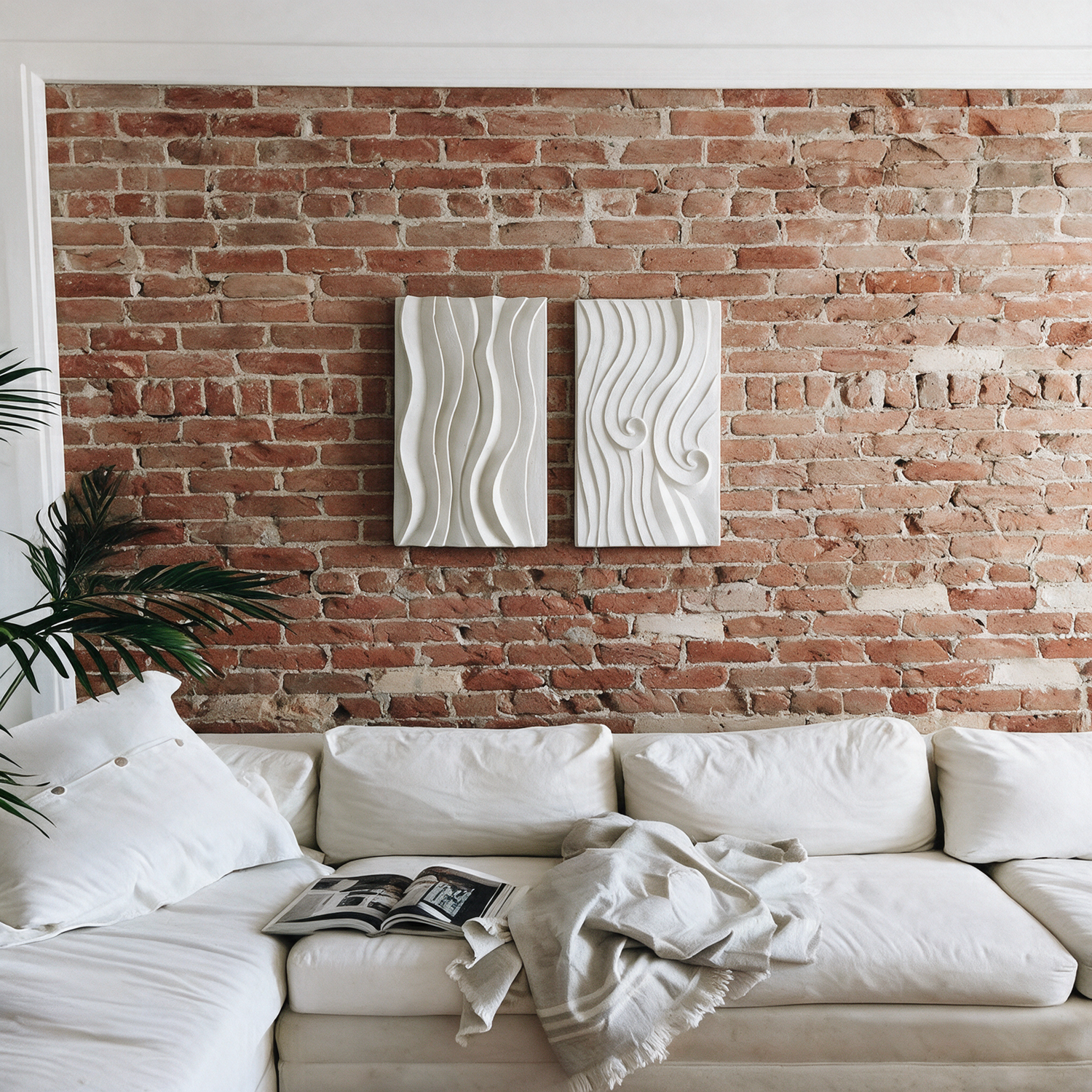 Dune Ripple I - White - styling inspiration 2