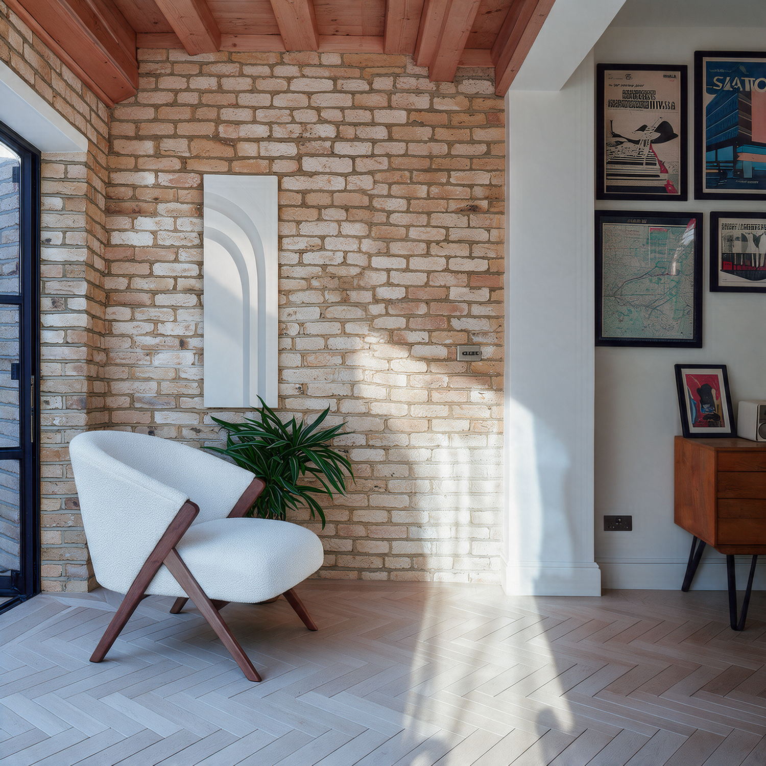 Egyptian Palm IV (Extended) - White - styling inspiration 1