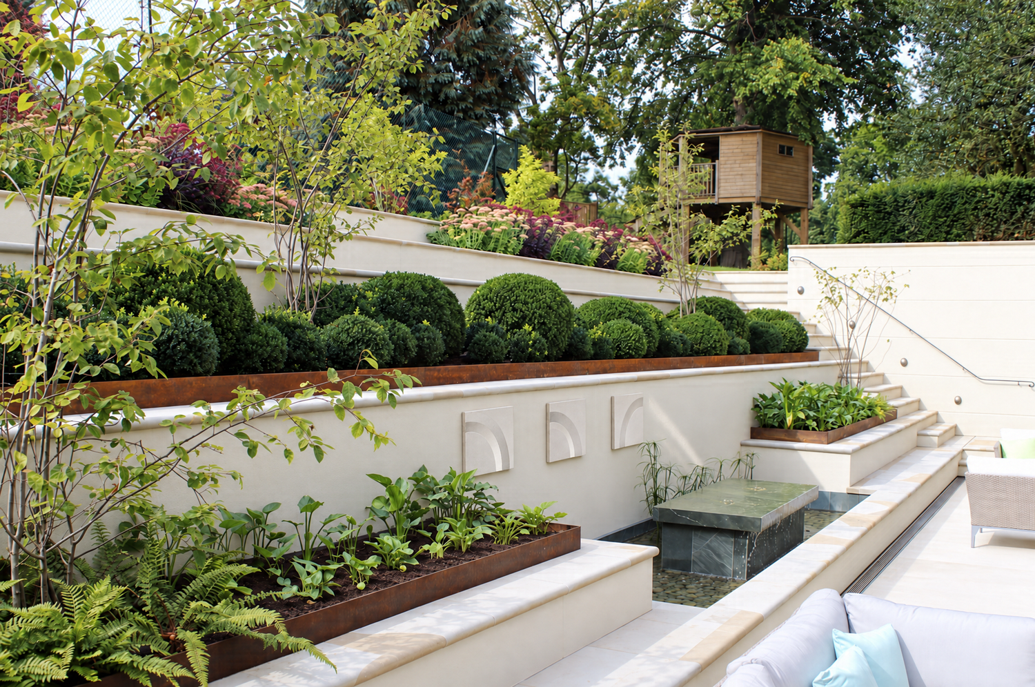 Acanthus Frond (Left) - White - styling inspiration 2