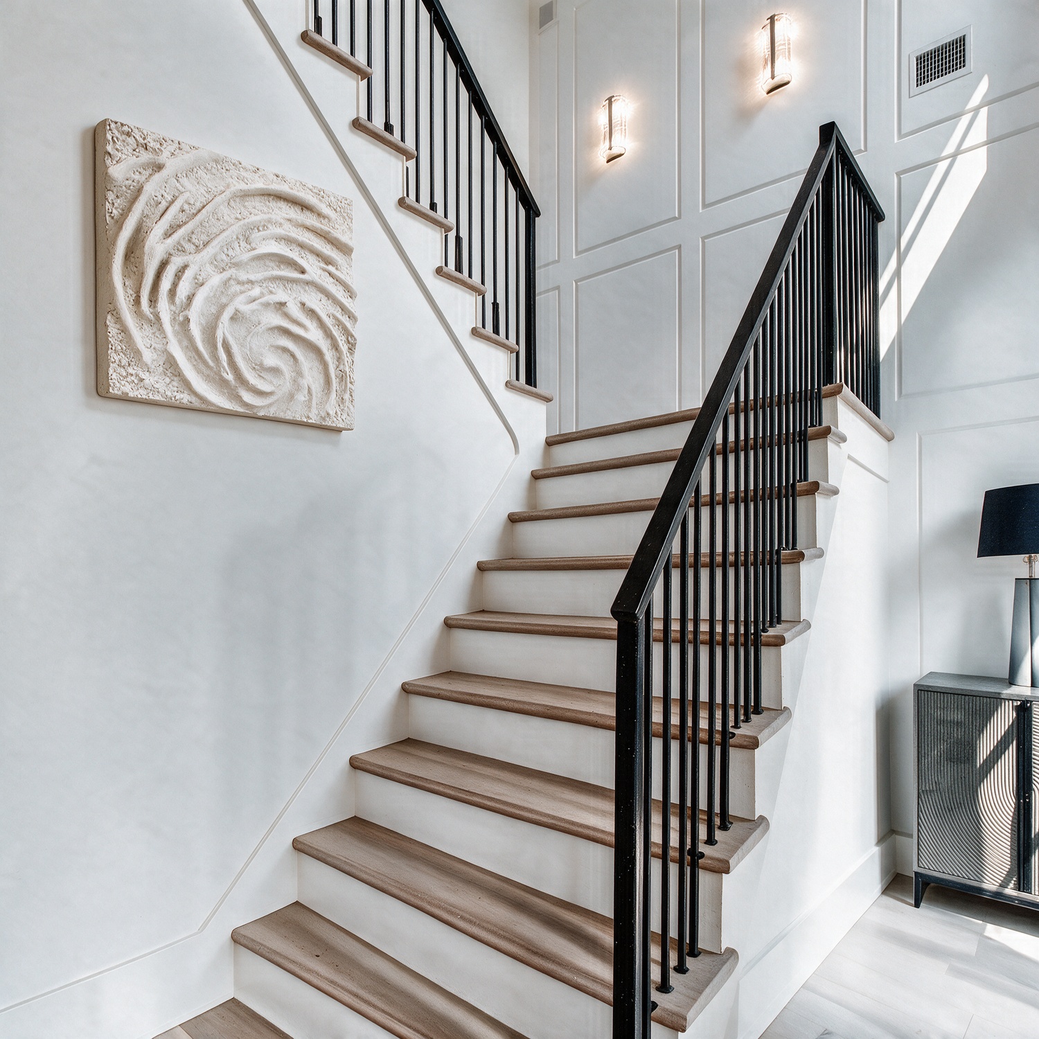Coral Spiral Relief - White - styling inspiration 1