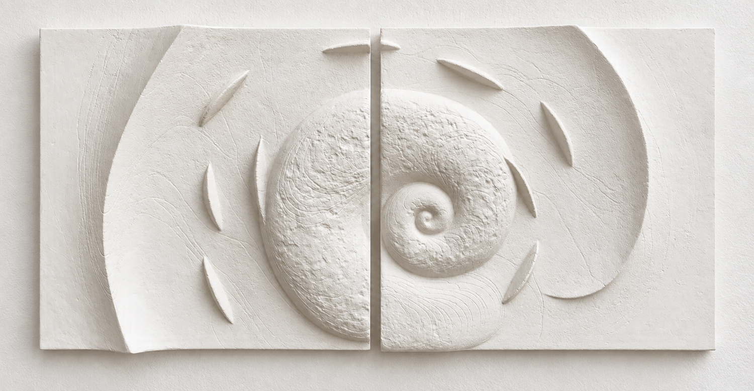 Spiralfish Wave and Tide II - White - styling inspiration 1