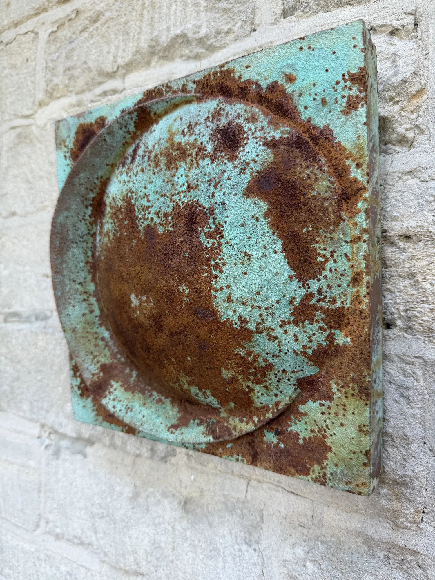 Crater Moon I - Verdigris and Rust - styling inspiration 2