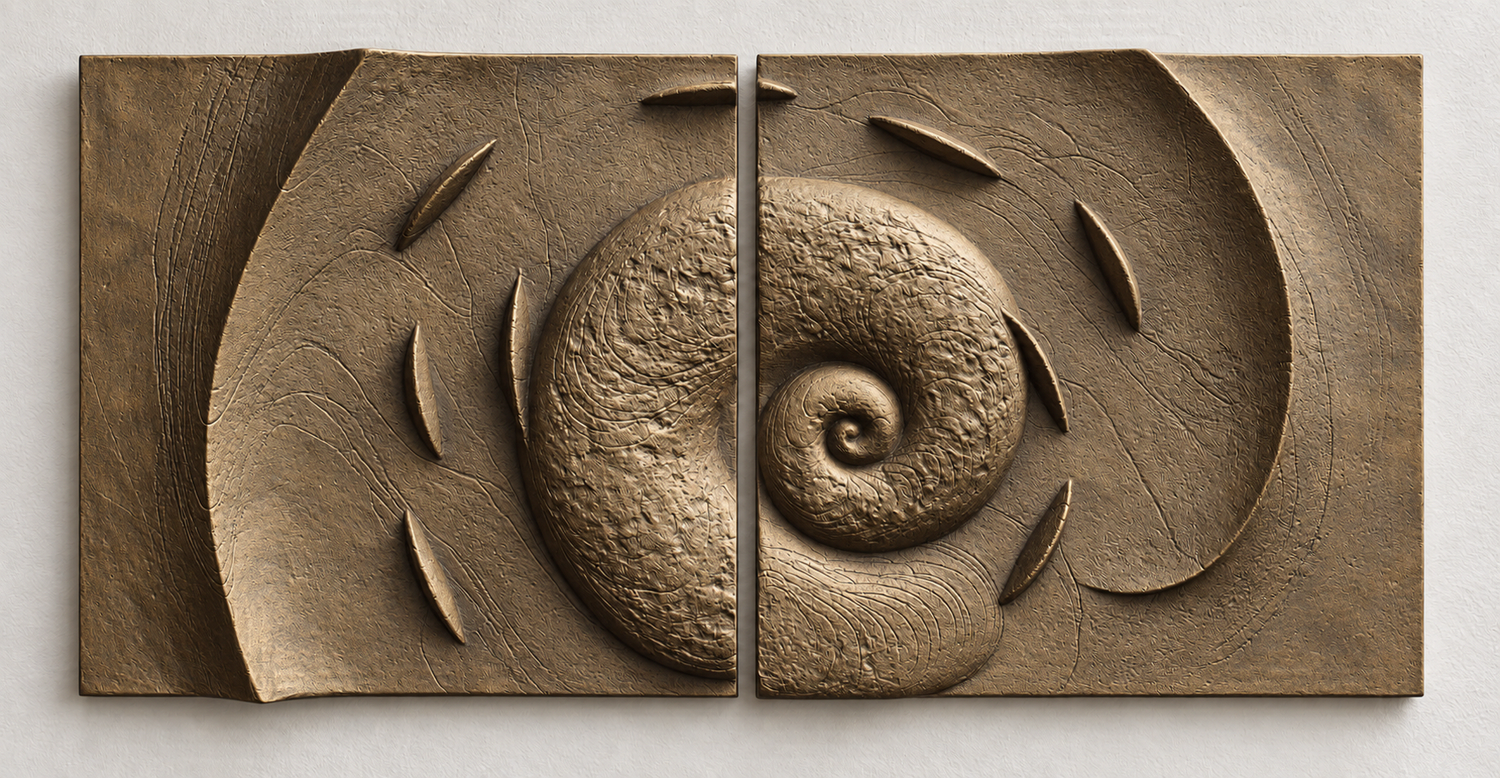 Spiralfish Wave and Tide II - Bronze - styling inspiration 1