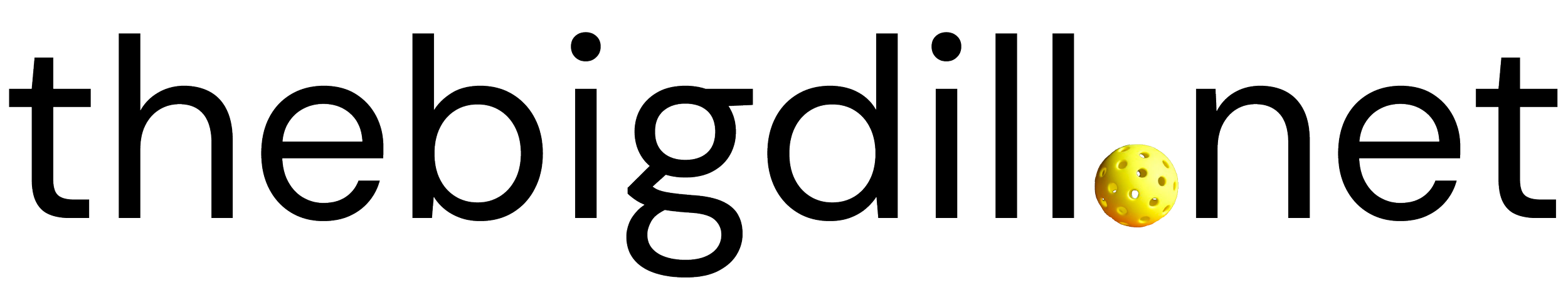 The Big Dill pickleball logo