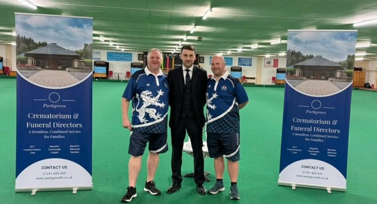 Parkgrove supporting Arbroath Indoor Bowling Club