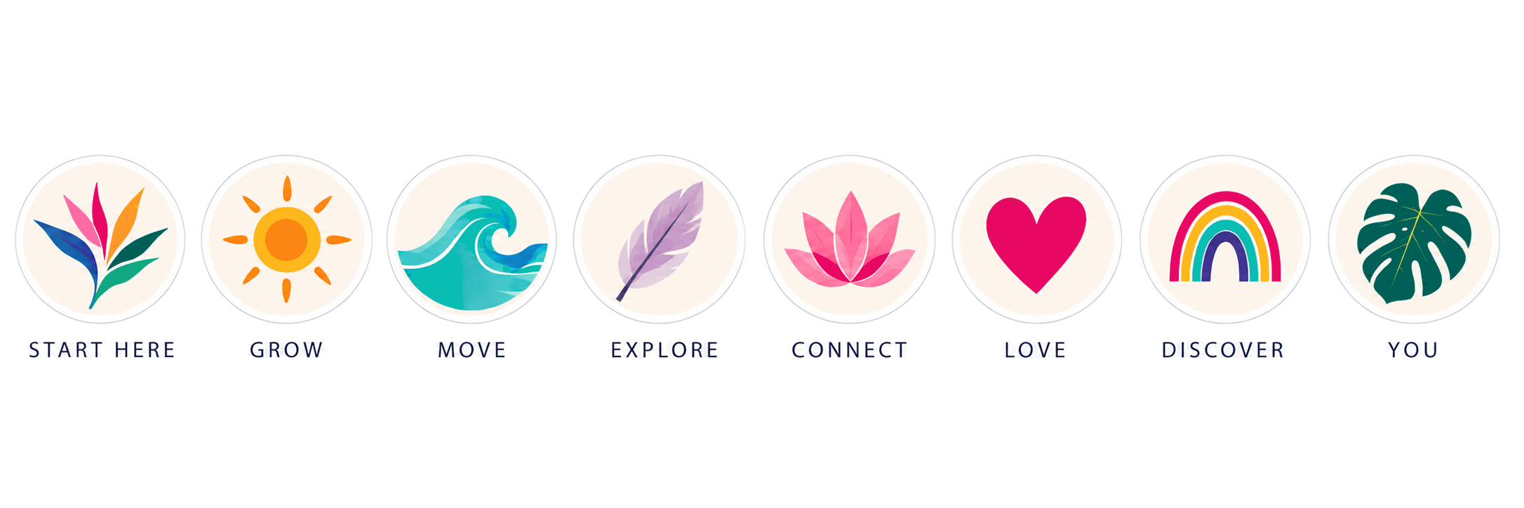 Icon ideas and styles, option 1