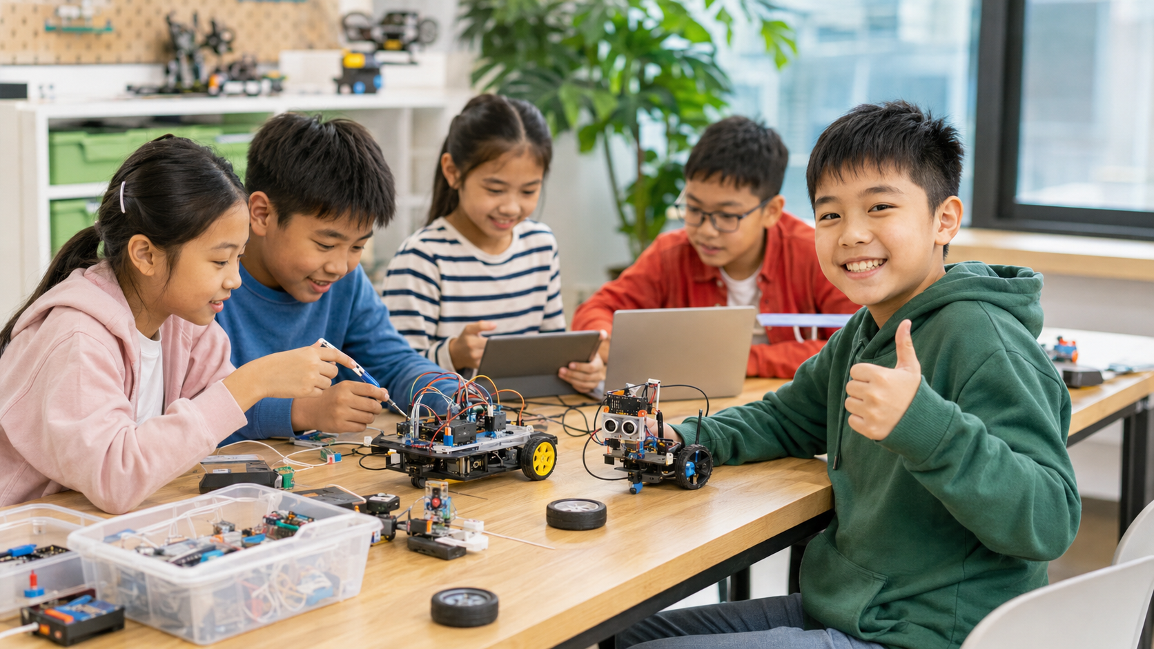 STEM kits and Physical AI learning tools