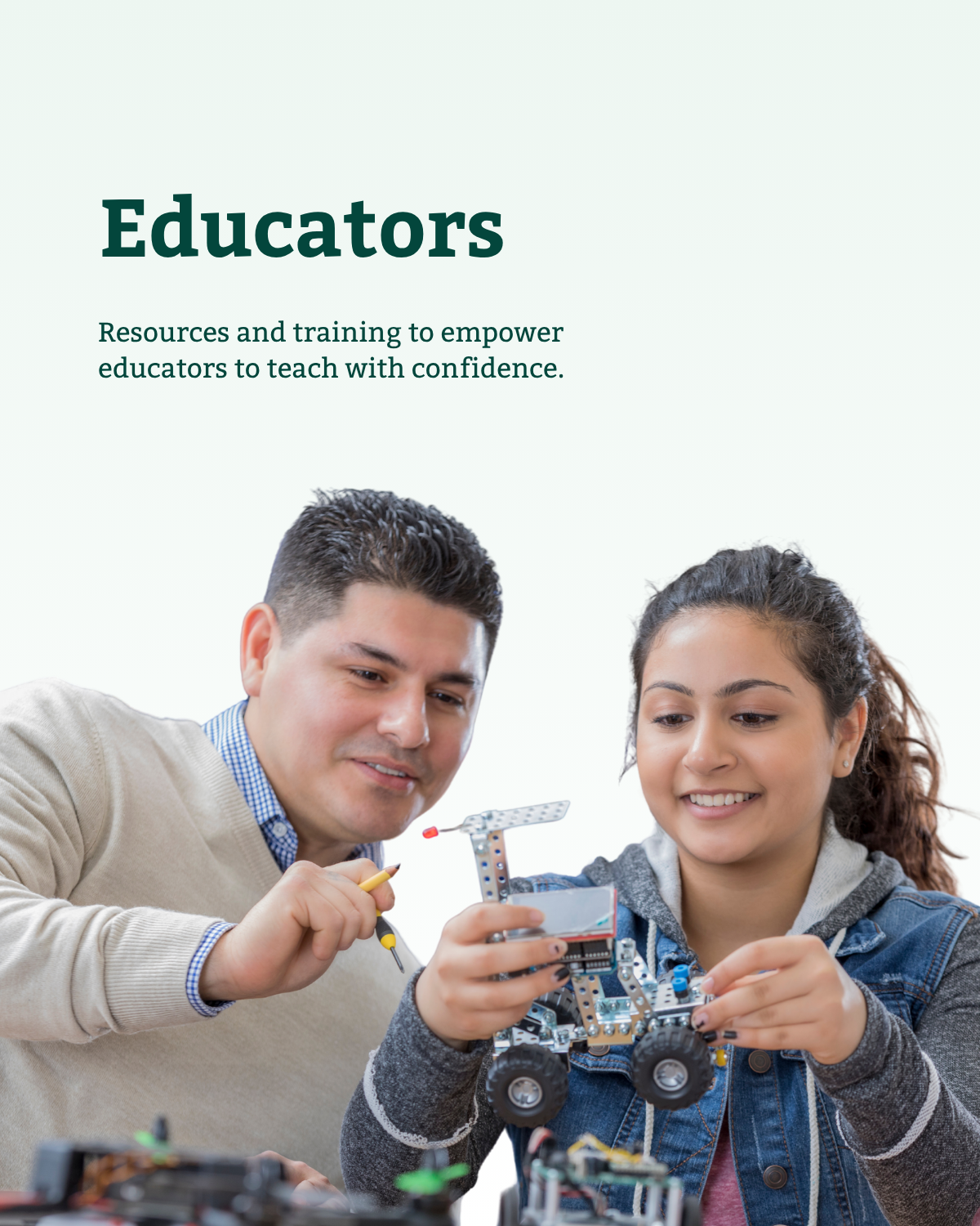 Solutions for educators