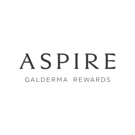 Aspire Galderma Rewards program logo