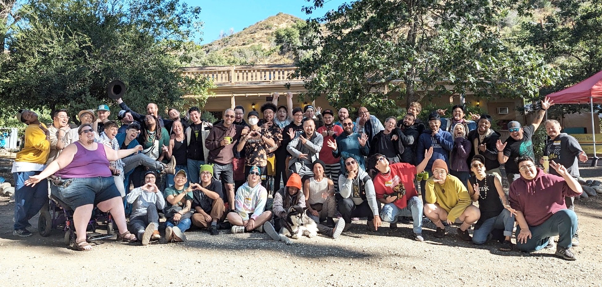 bay area transmasc group having fun