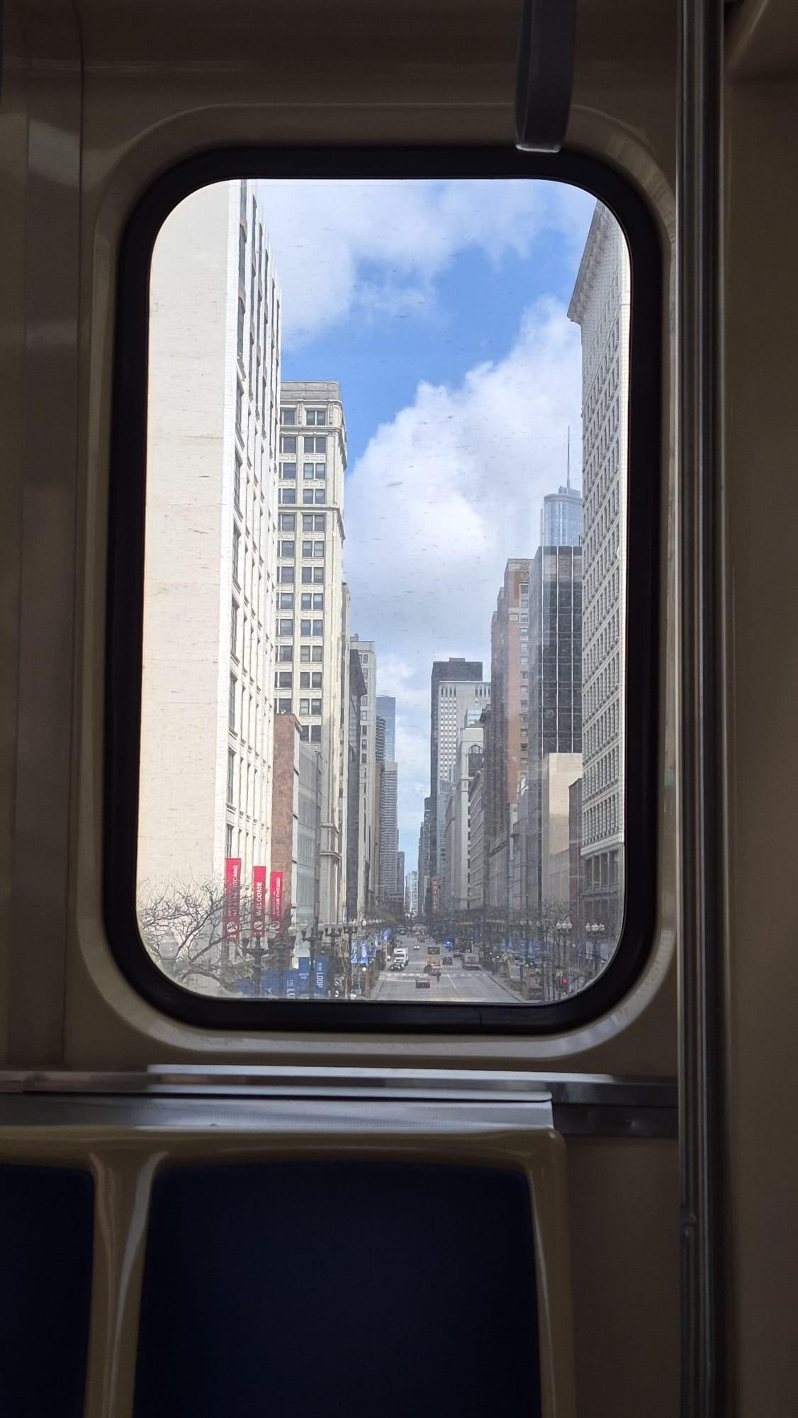 The view from the train