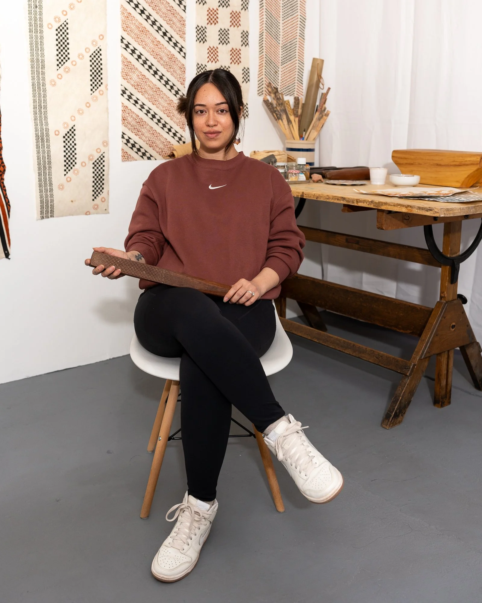 Lehuauakea in the studio