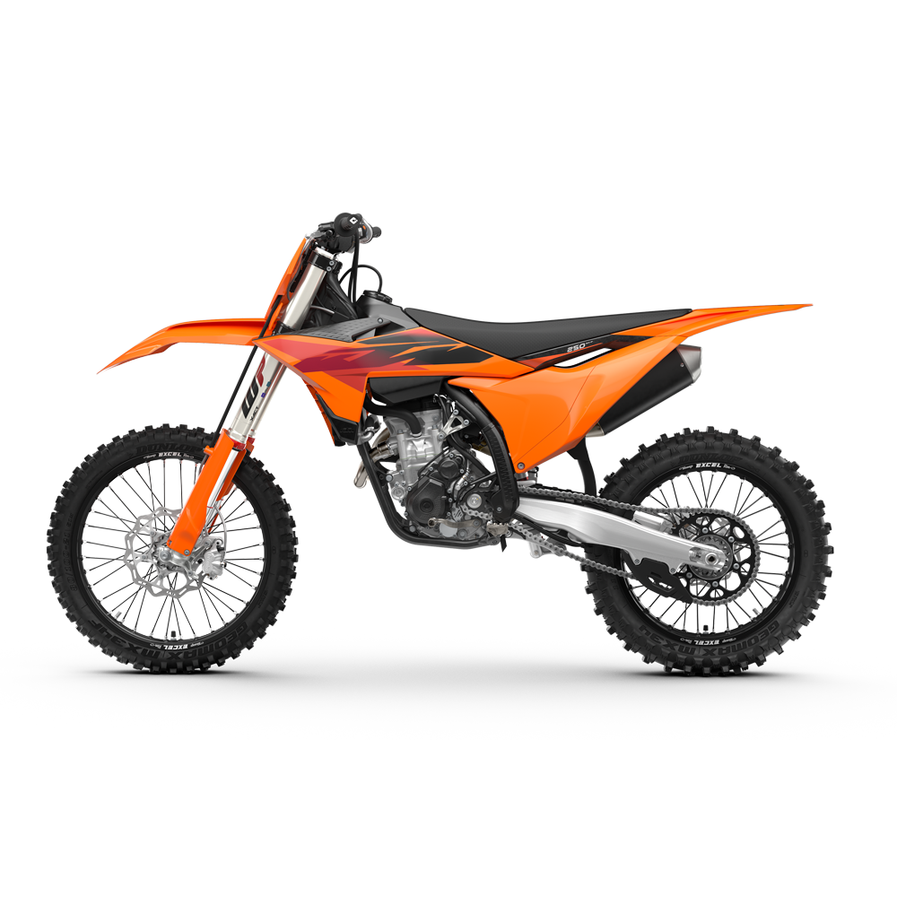 2027 KTM 250 SX-F bodywork and ergonomics