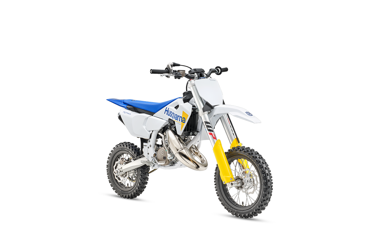 2027 Husqvarna TC 50 Front ¾ view