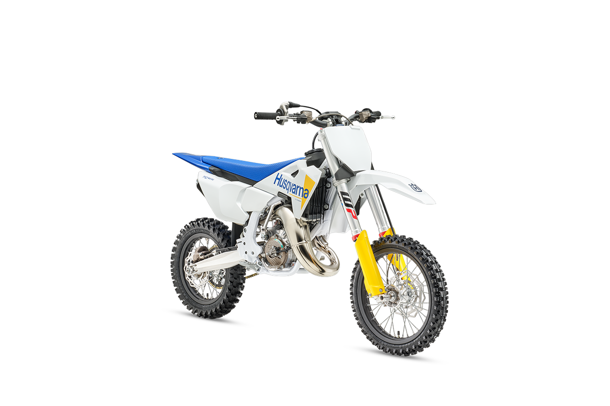 2027 Husqvarna TC 65 Front ¾ view
