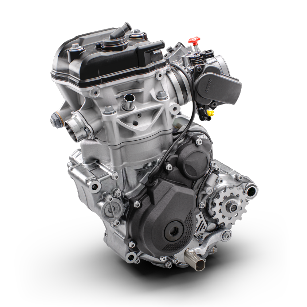 2027 KTM 350 SX-F engine, ignition side