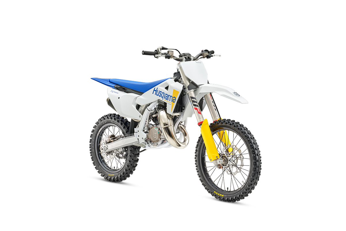 2027 Husqvarna TC 85 19/16 Front ¾ view