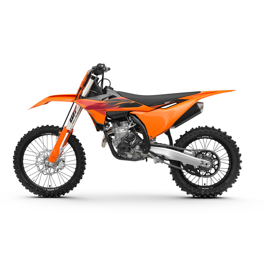 2027 KTM 350 SX-F bodywork and ergonomics