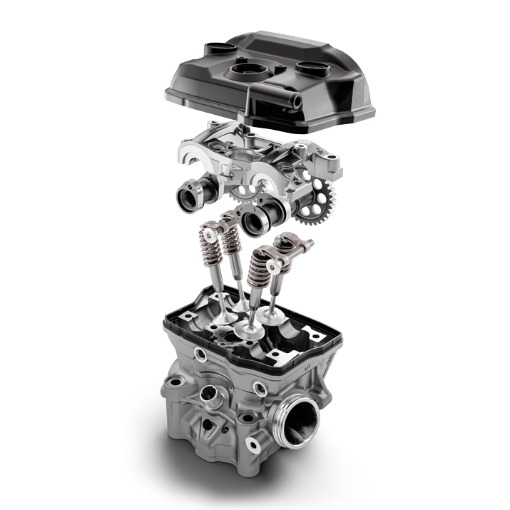 2027 Husqvarna FC 250 — DOHC cylinder head