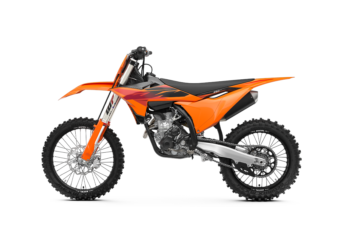 2027 KTM 250 SX-F left side view