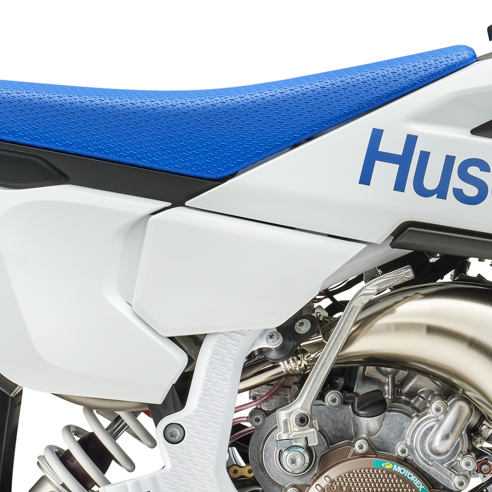 2027 Husqvarna TC 65 — Adjustable ergonomics