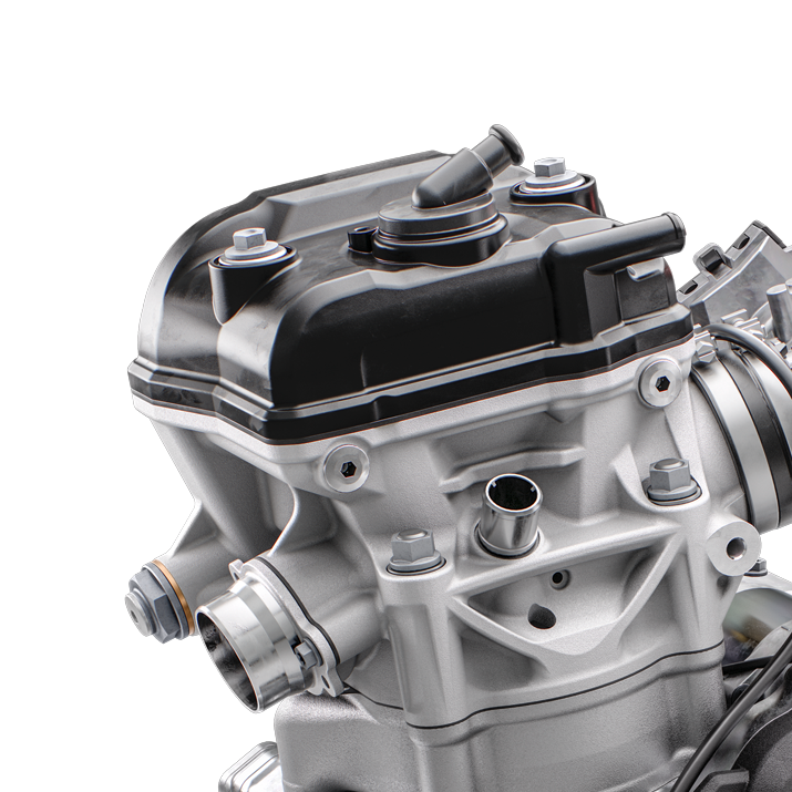 2027 Husqvarna FC 350 — DOHC cylinder head