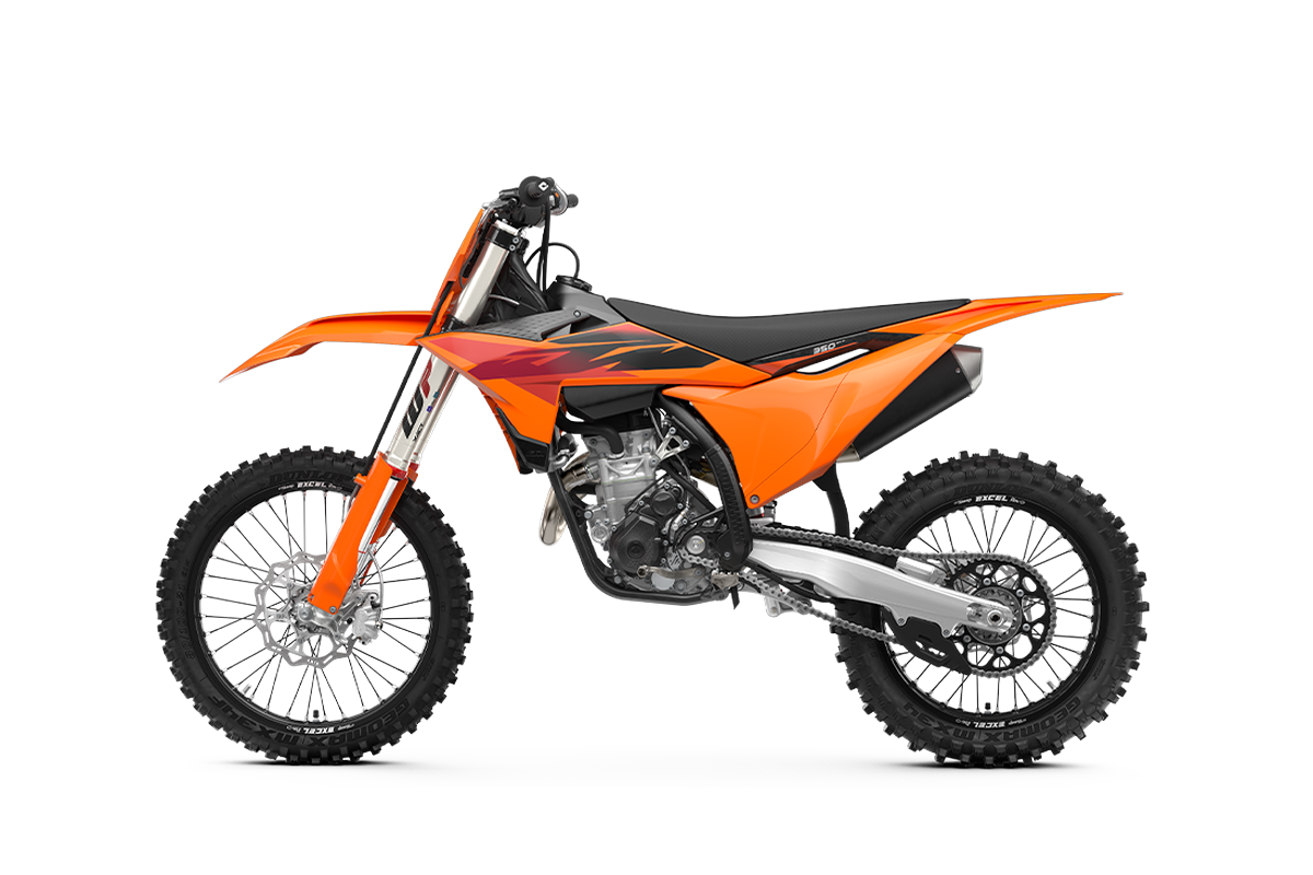 2027 KTM 350 SX-F left side view