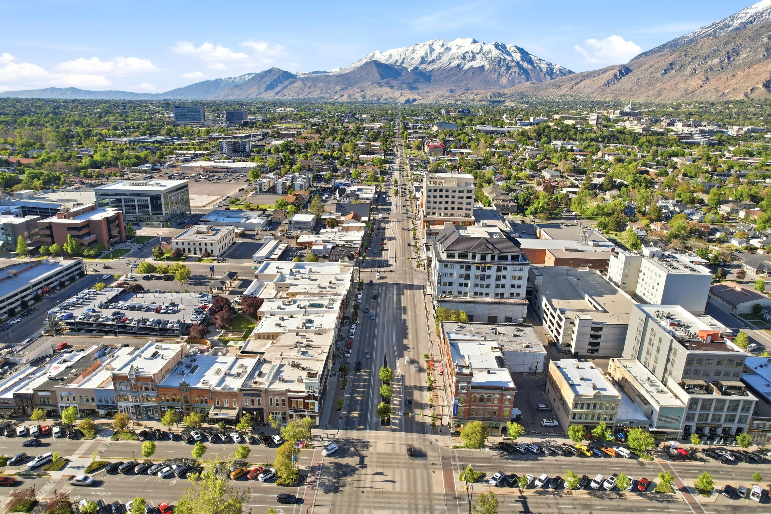 Aerial Neighborhood View