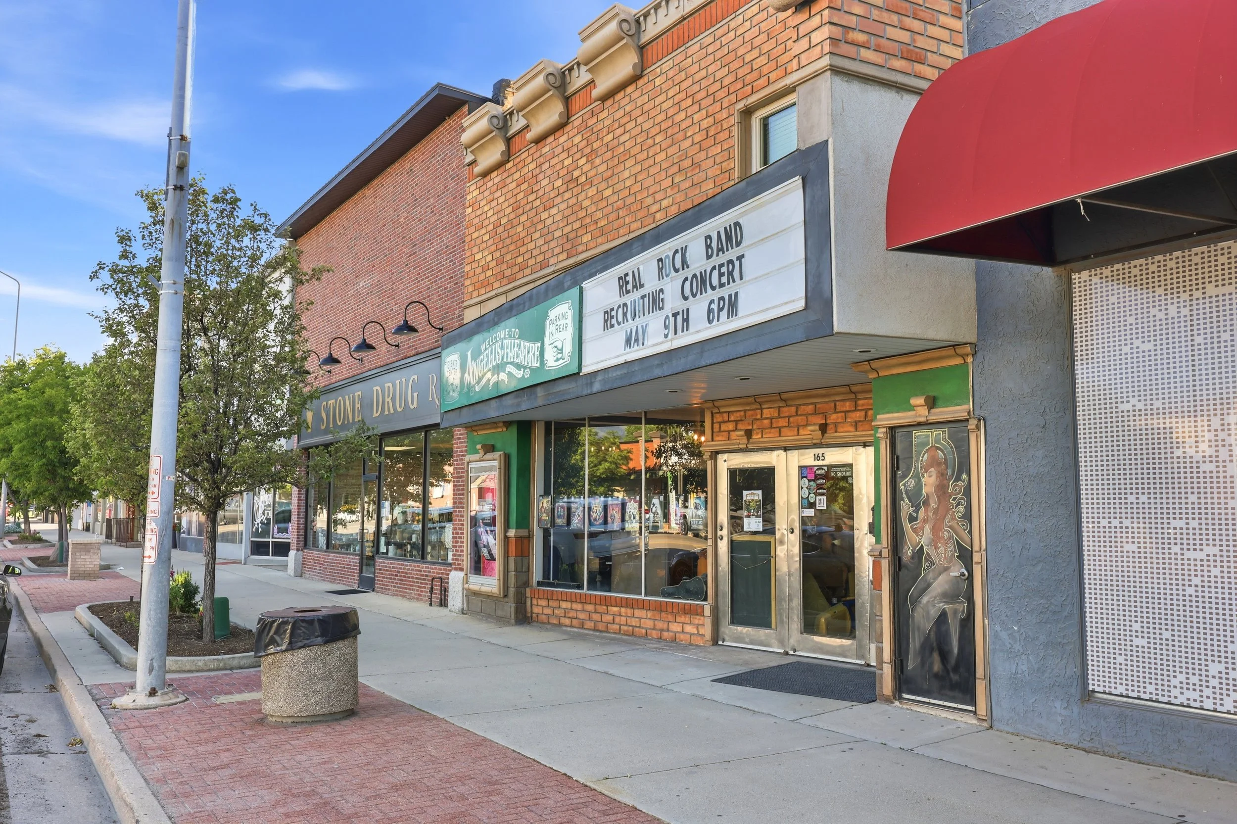 Stone Drug and Angelus Theatre