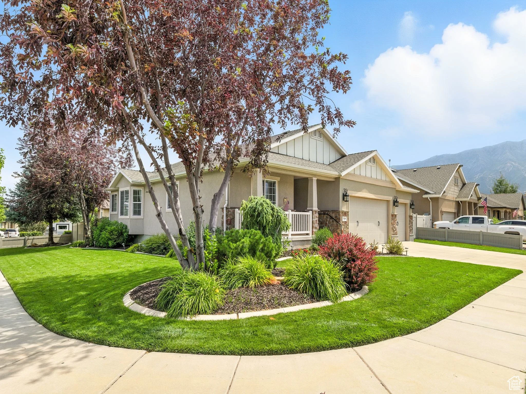 Craftsman rambler at 519 Stone Way Santaquin Utah