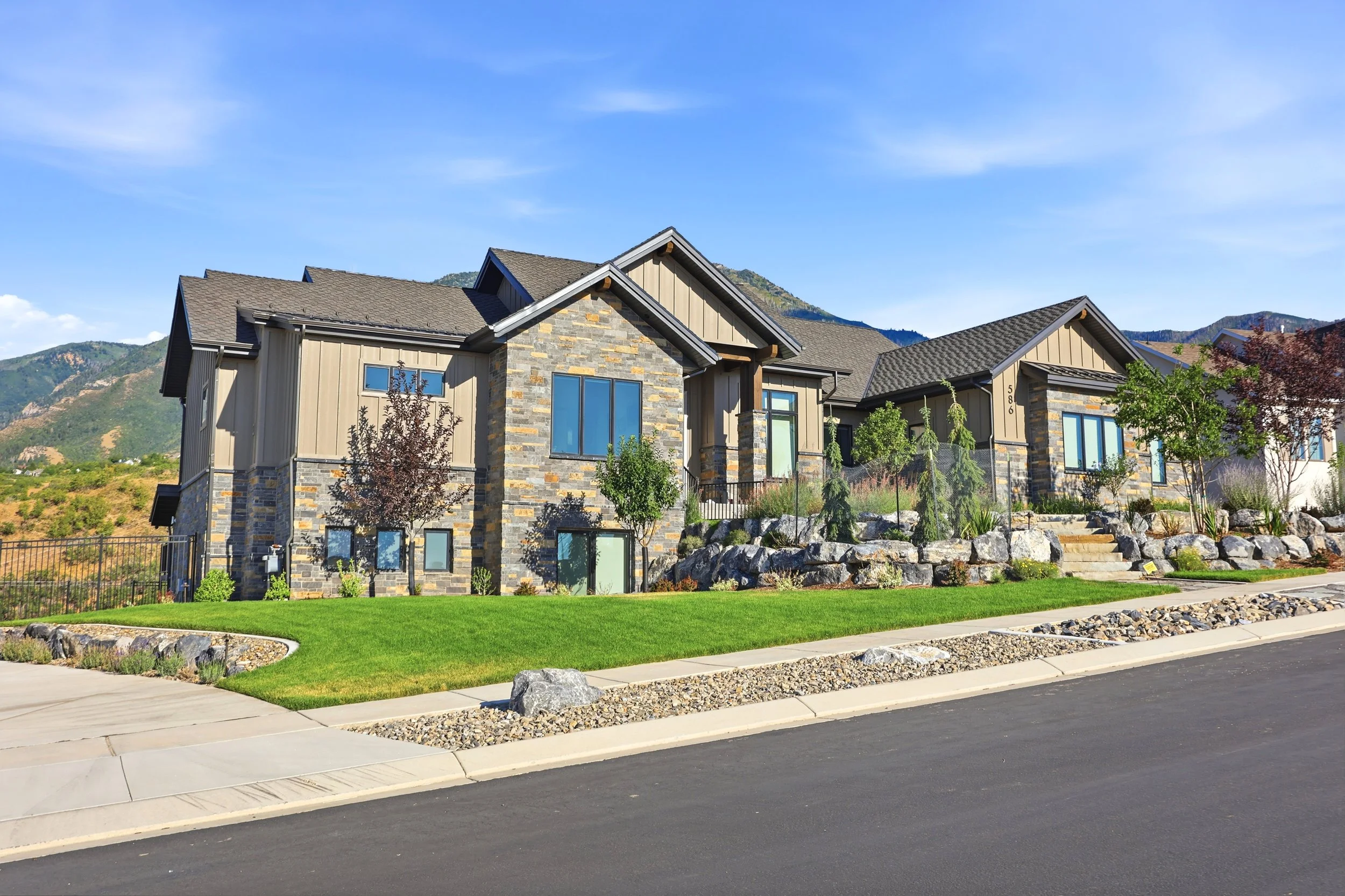 Distinctive Woodland Hills Utah home positioned for the real estate market