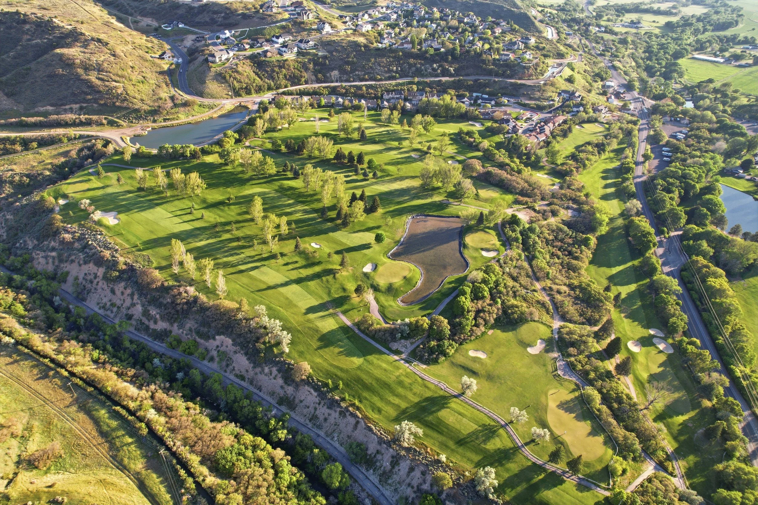 The Oaks at Spanish Fork golf course near Spanish Fork Canyon