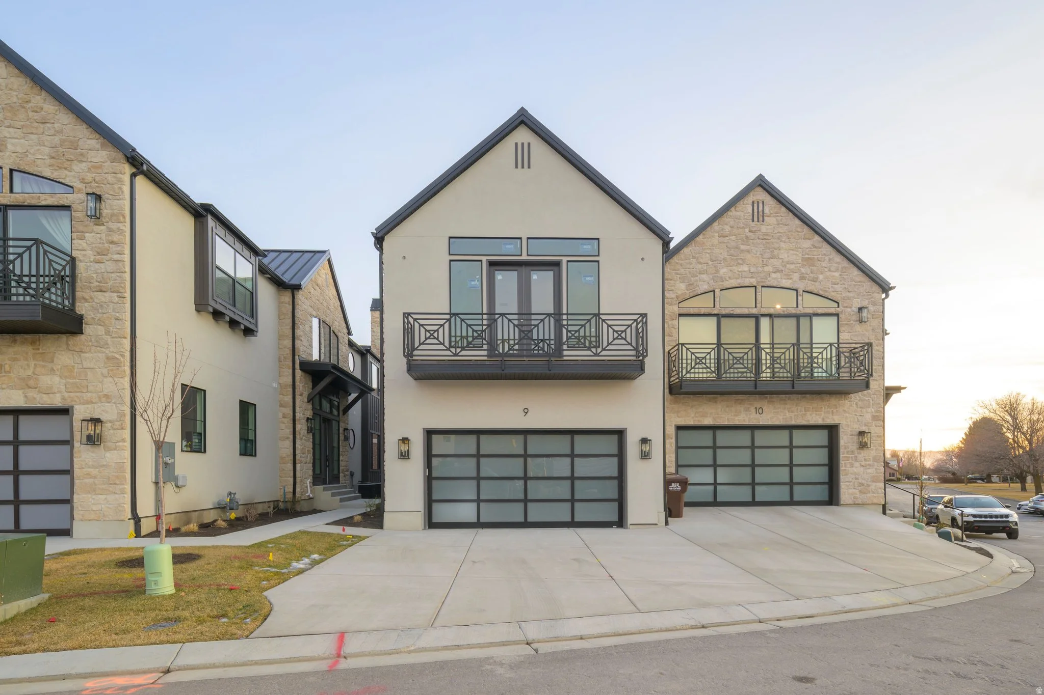Newer residential exterior at 250 South Main Street in Alpine Utah