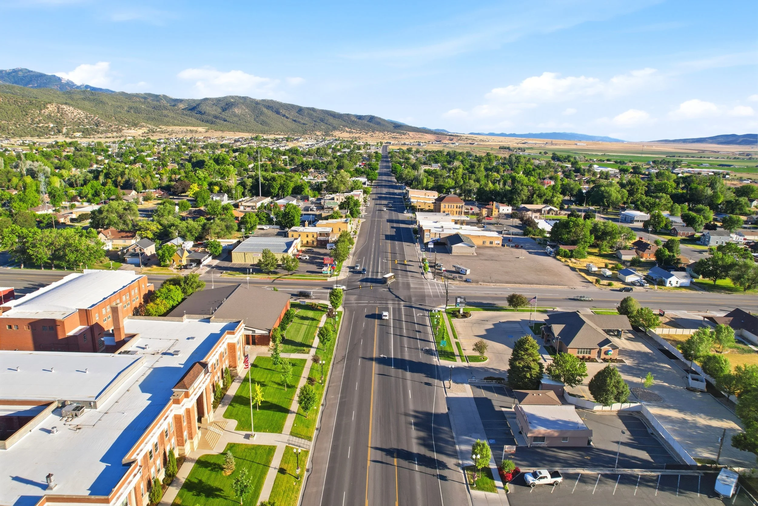 Utah Community Drone Shot