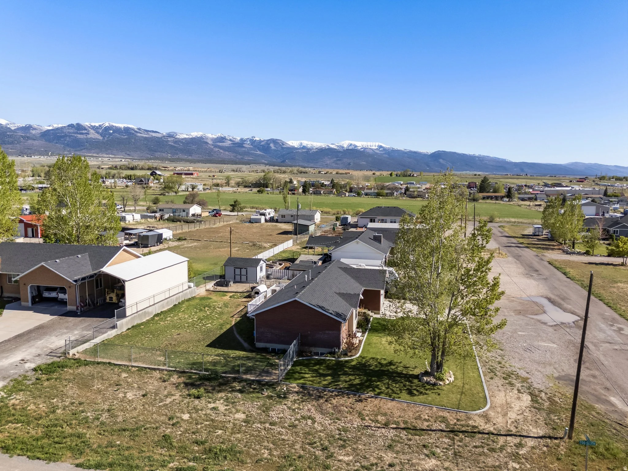 Mt Pleasant Utah Real Estate Aerial