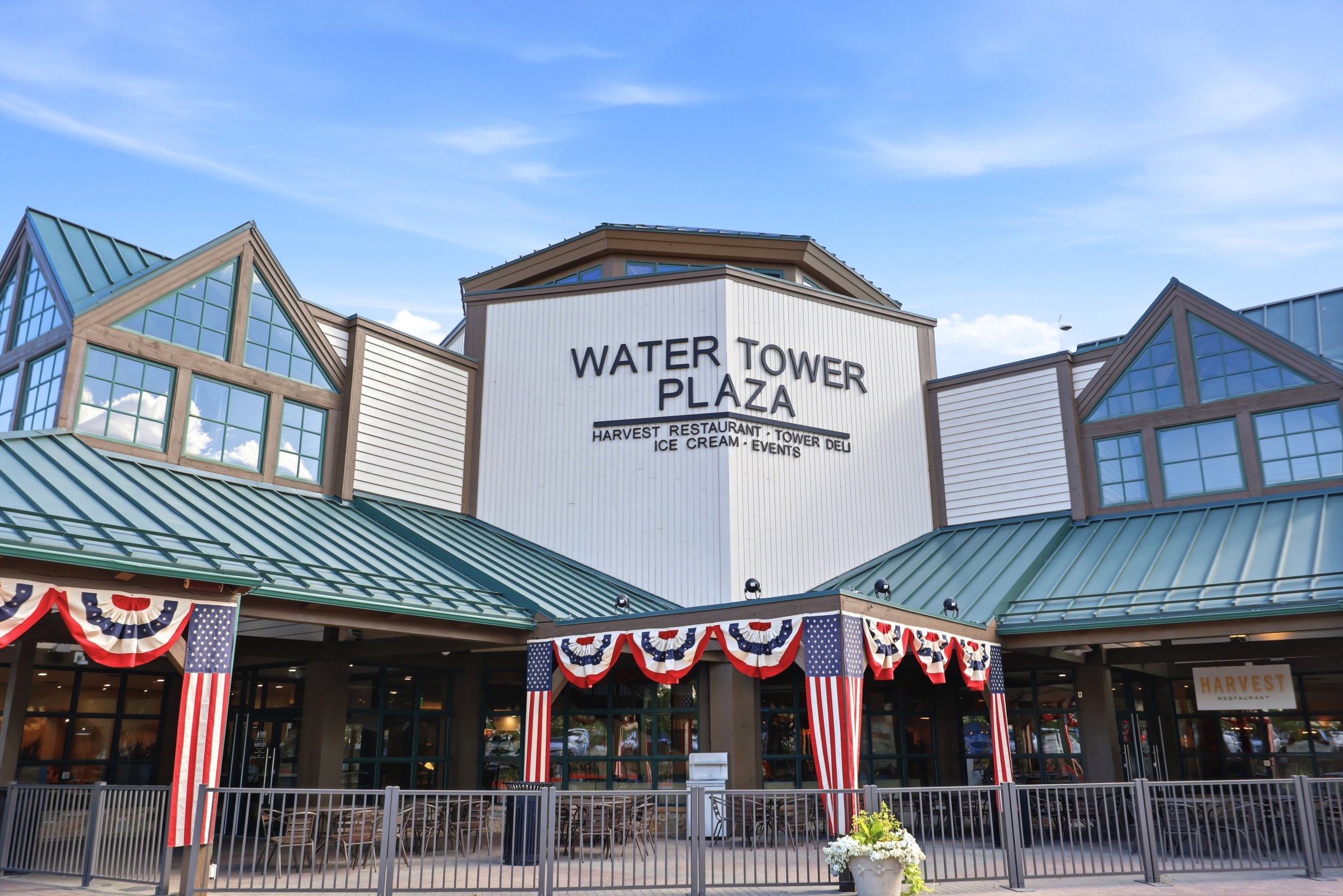 Water Tower Plaza at Thanksgiving Point in Lehi, Utah