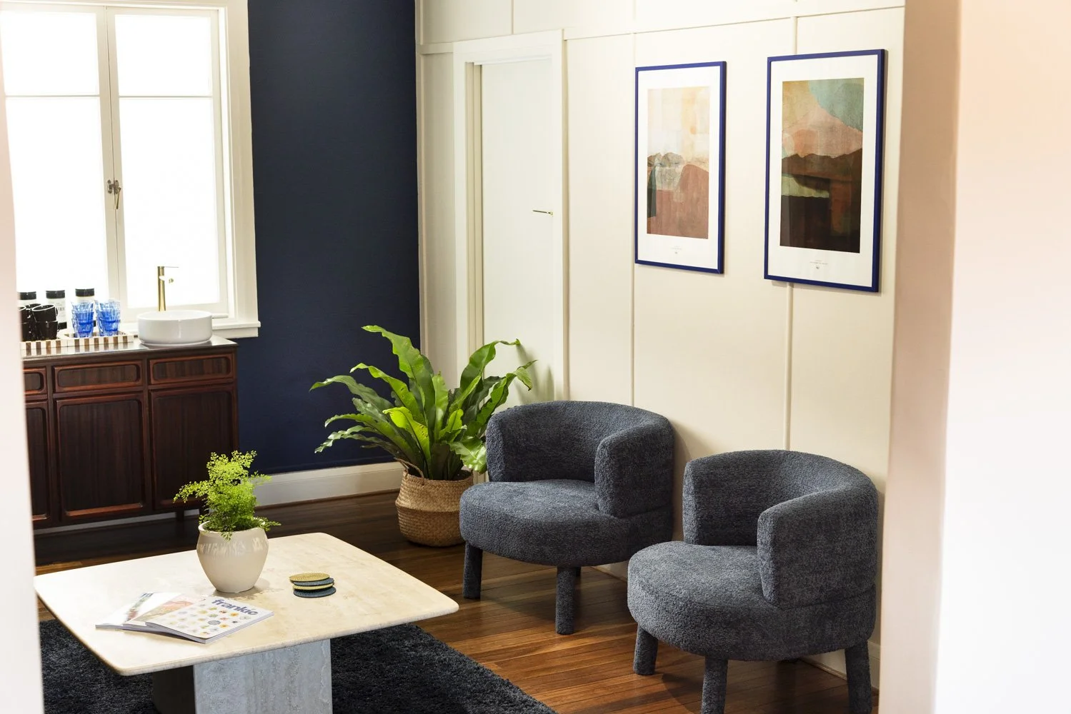 A calm, welcoming therapy space at Grove Psychology Clinic