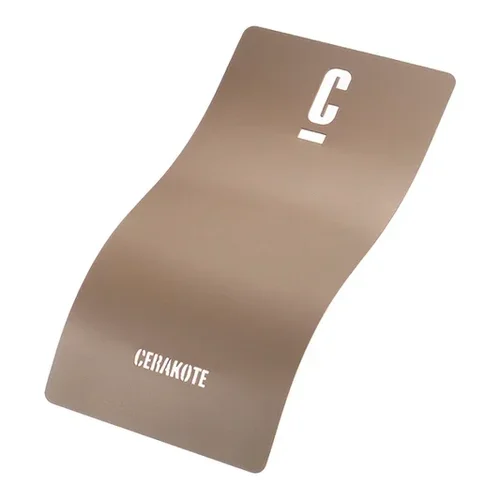 Cerakote-Farbmuster F-114 M17 Coyote Tan