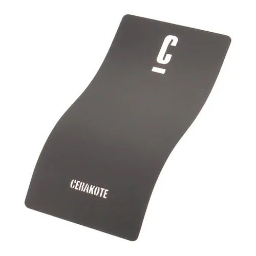 Cerakote-Farbmuster F-104 Black Shadow