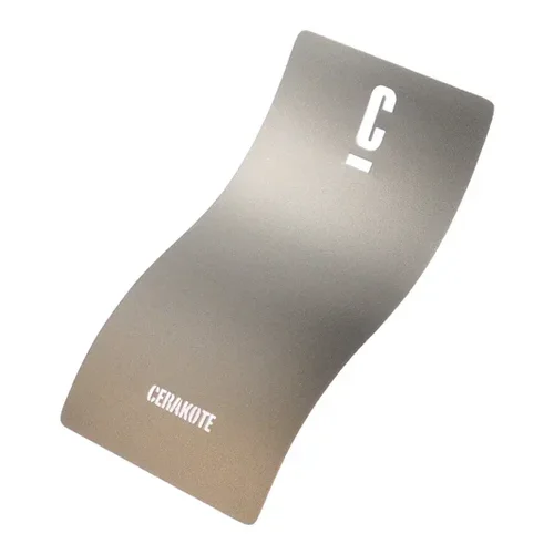 Cerakote-Farbmuster V-165 MAG SILVER