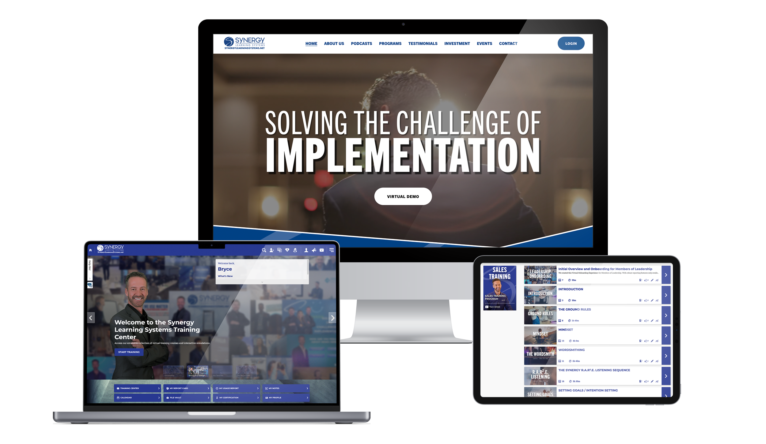 Synergy training platform
