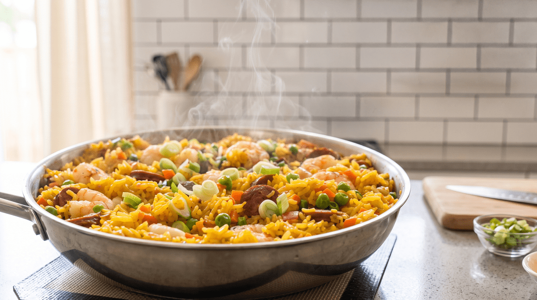 Cajun-Style Paella