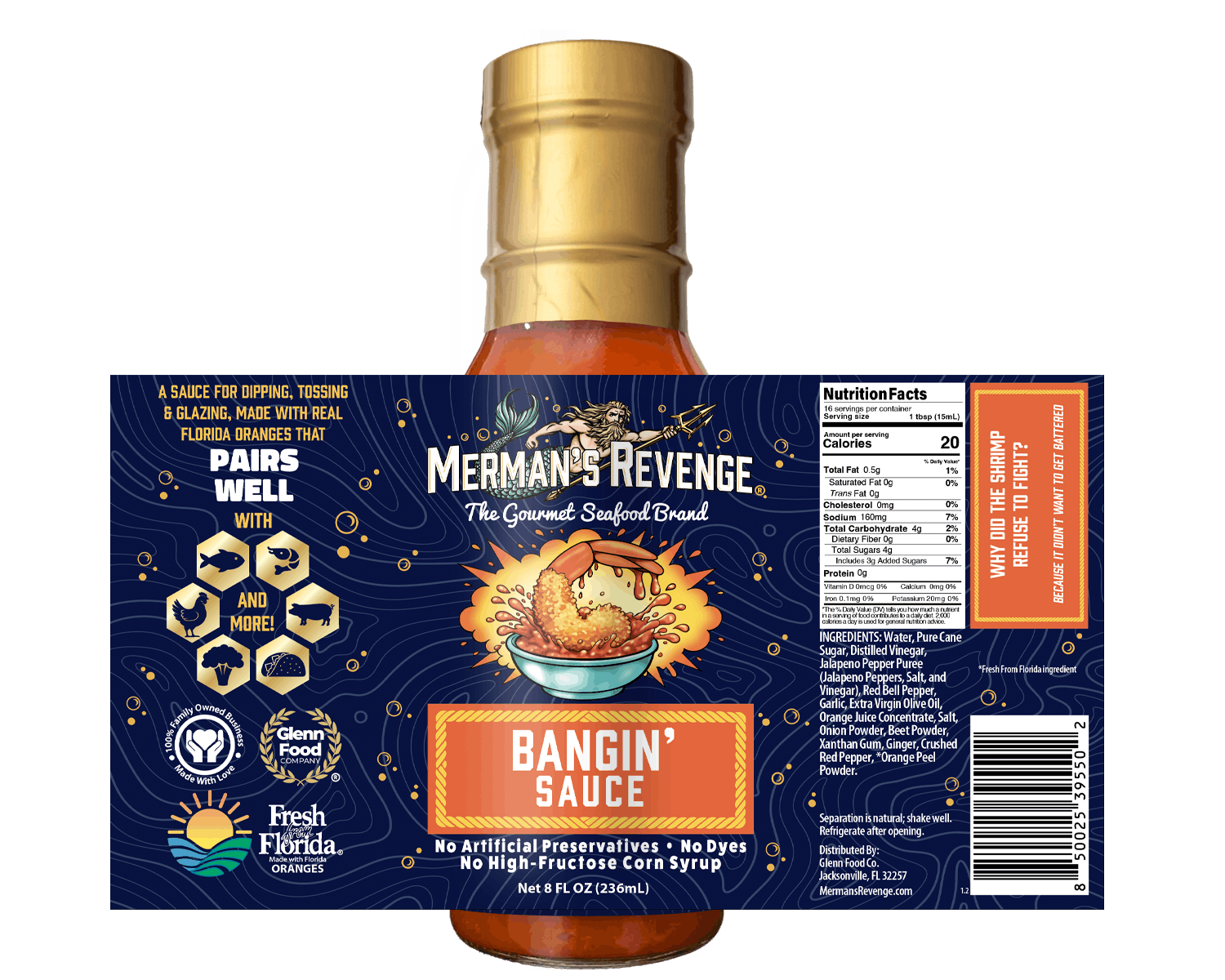 Merman's Revenge Bangin' Sauce