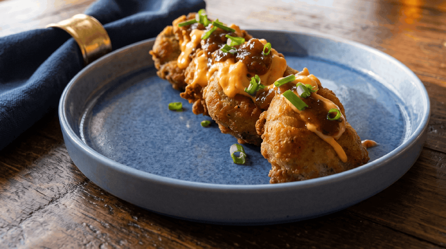 Fried Green Tomatillos