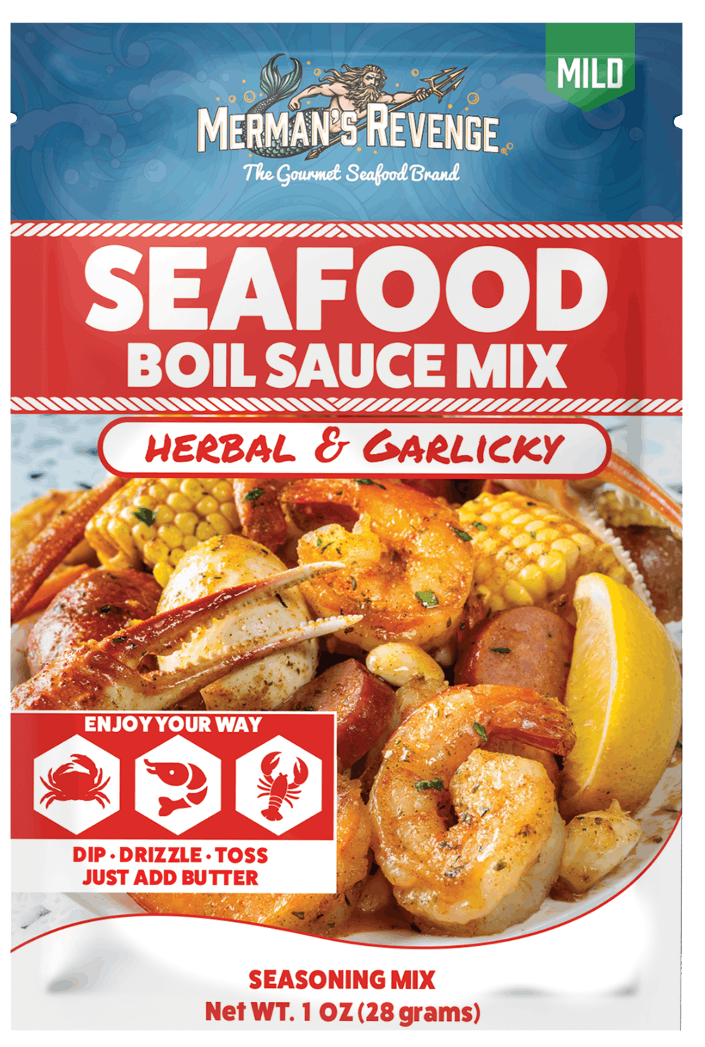 Merman's Revenge Seafood Boil Seasoning Mix