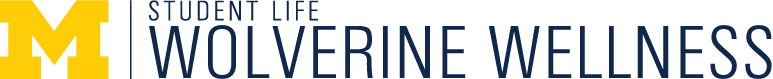 Logo for the University of Michigan Student Life Wolverine Wellness